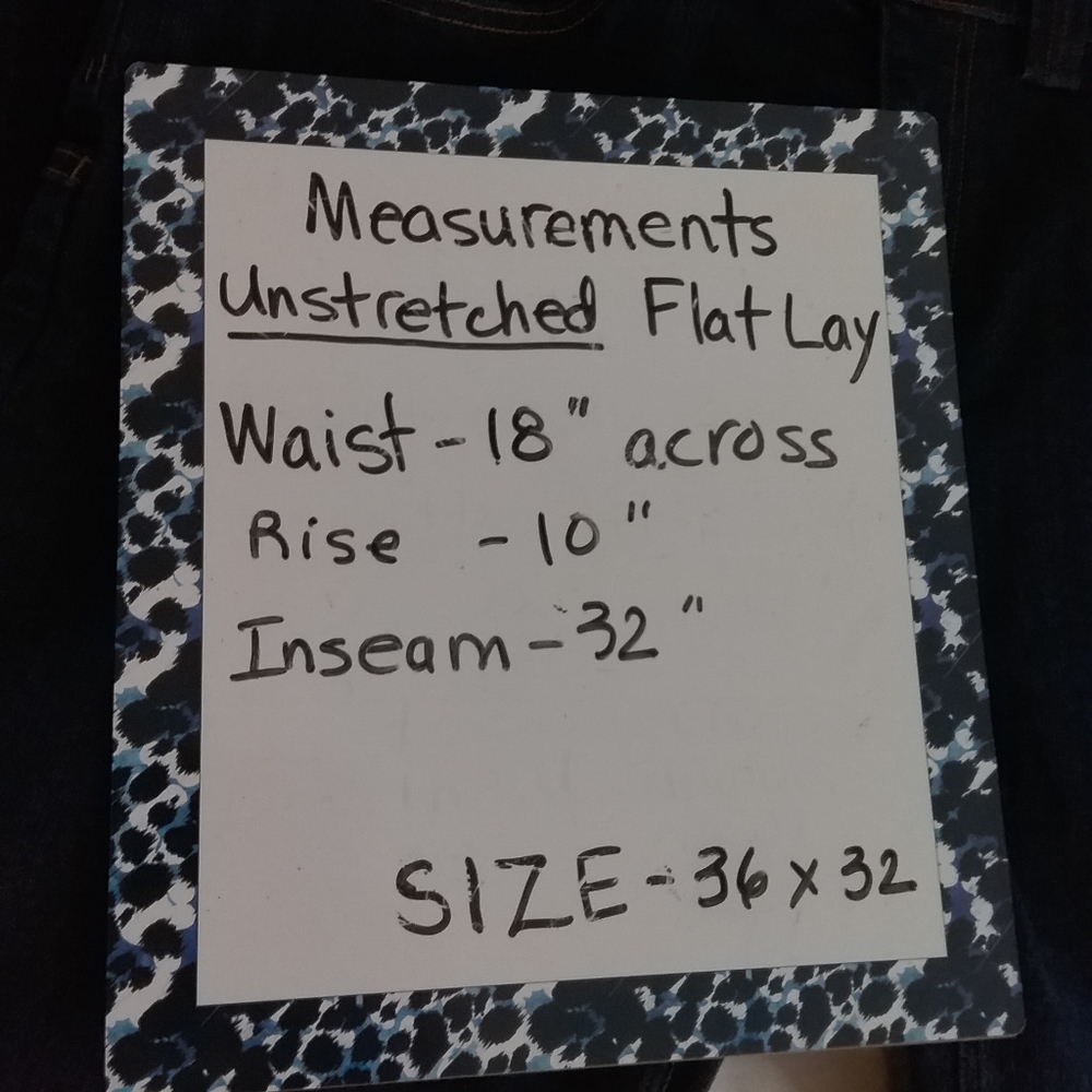 SOLD Duluth Trading NWOT Men's Indigo Ballroom Double Flex Slim Fit Jeans 36x32 - Picture 14 of 14